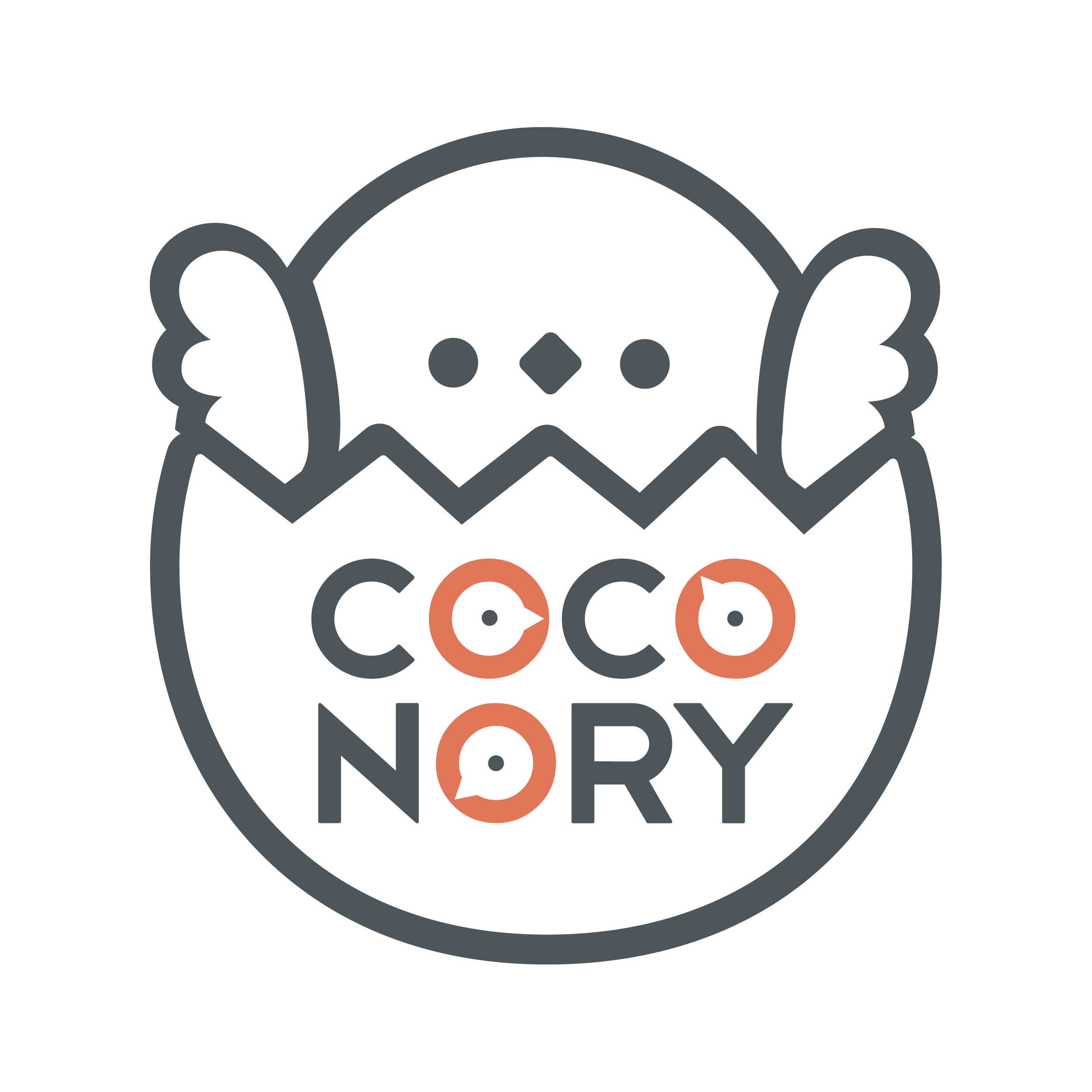 꼬꼬노리 COCONORY 스토어 로고