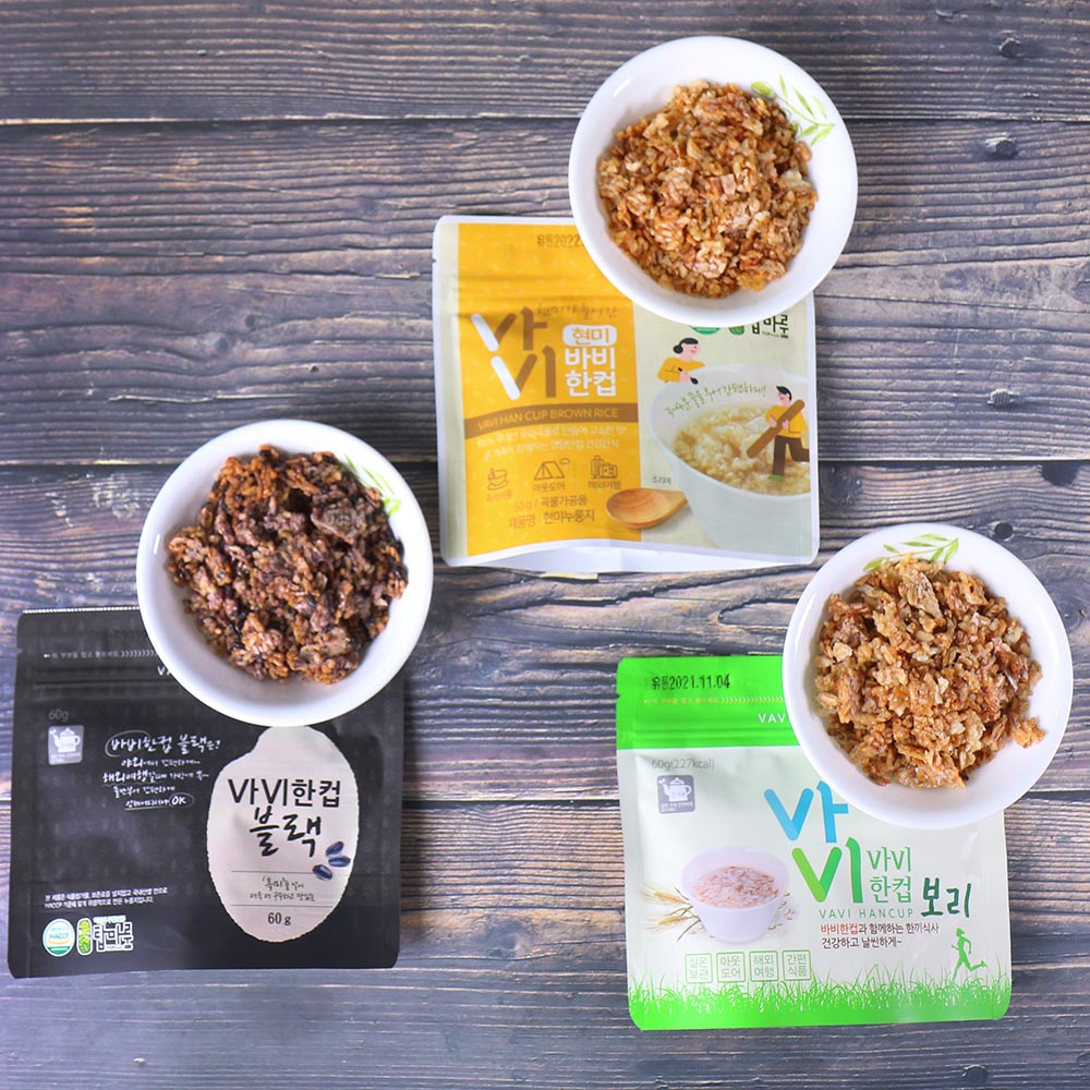 단골 많은 진짜 한컵 누룽지 4종