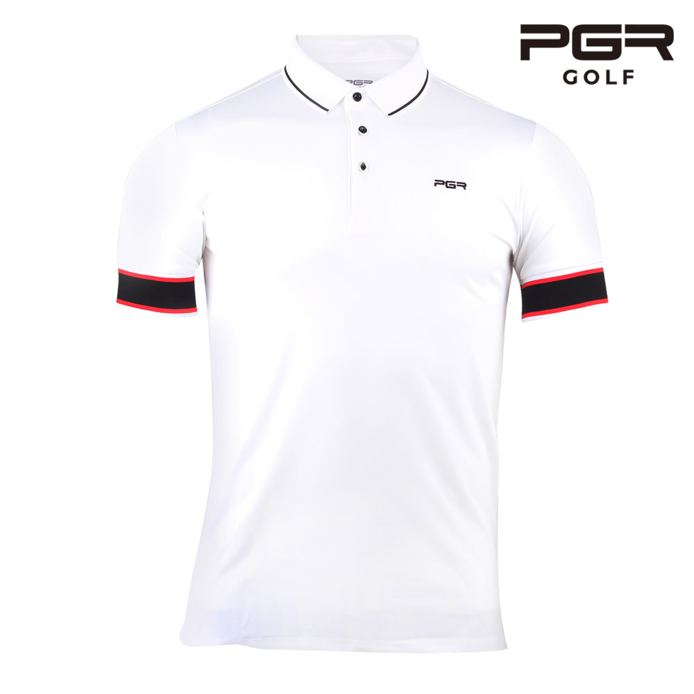 pgr 골프 gt-3288 남성 골프 반팔 티셔츠 남자 골프웨어 슬리브 포인트 골프복 - 상세 이미지 4