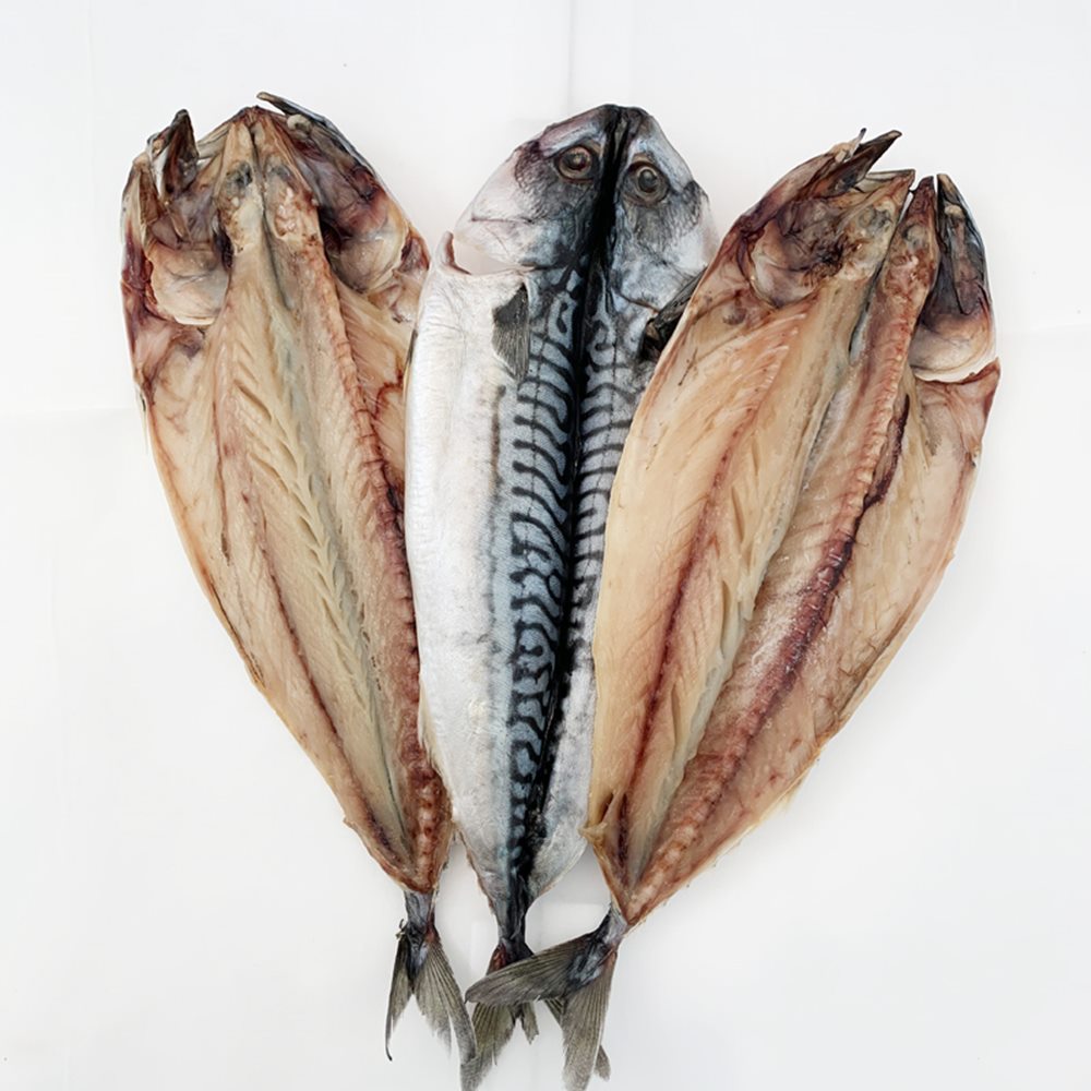 반건조생선 고등어 특대 38cm 간 자반 말린 구이 캠핑 노르웨이 고갈비 330g, 3개