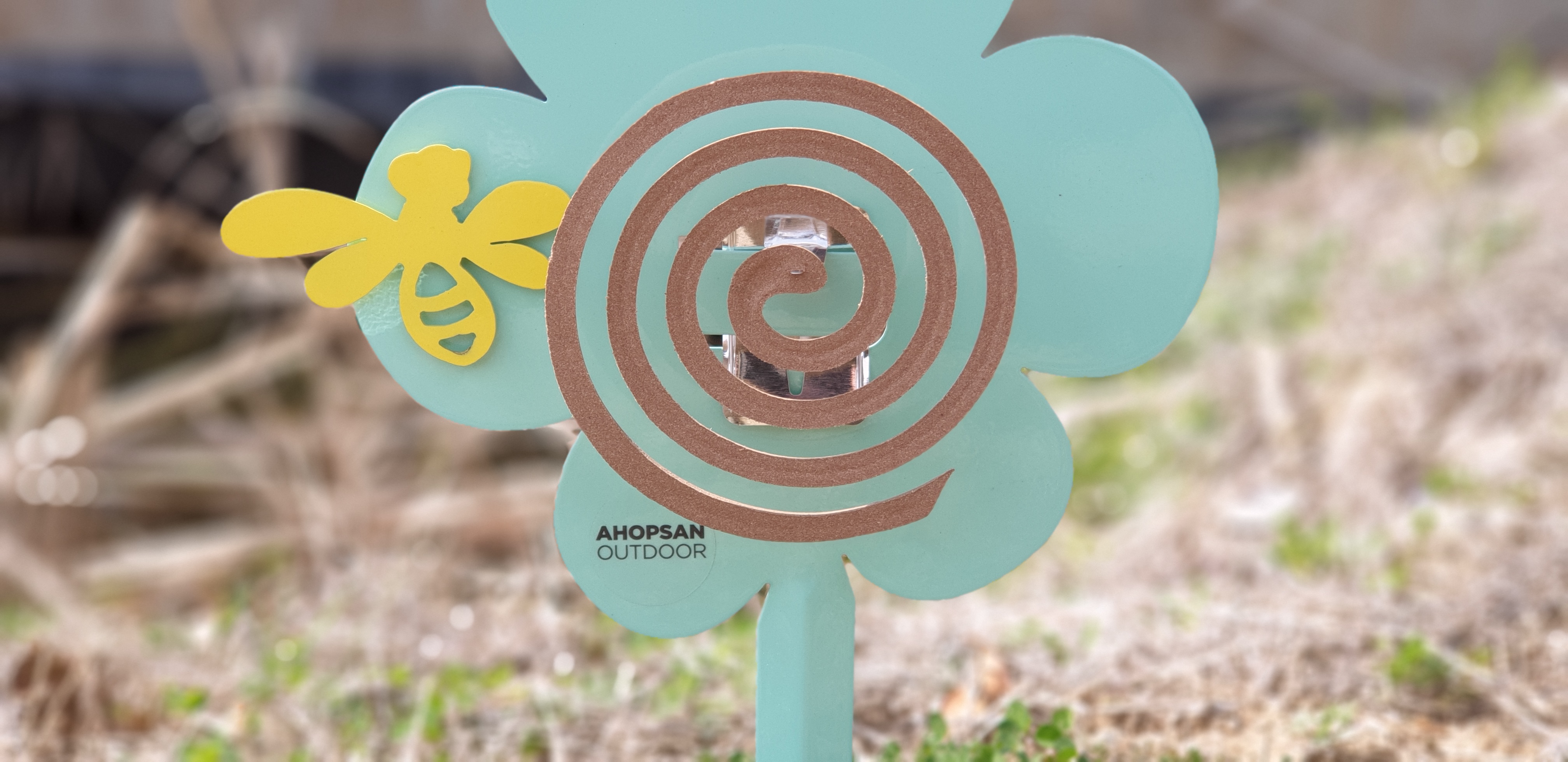 아홉산캠핑 감성 모기향 거치대 케이스 휴대용 플라워 홀더