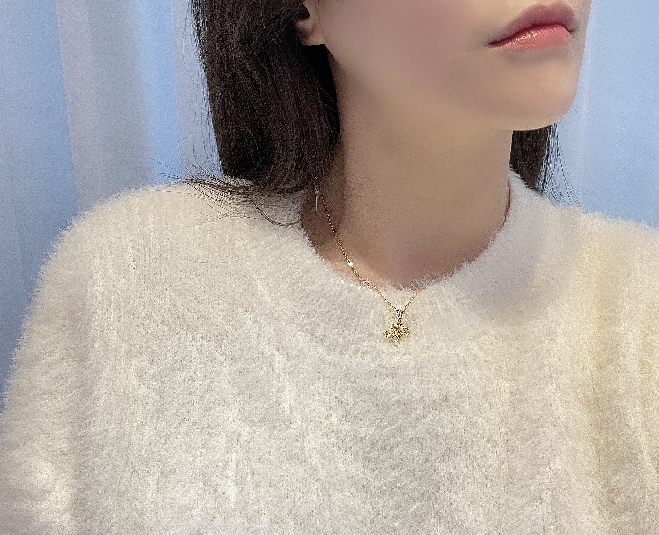 24k 골프 팬던트 목걸이 3.75g