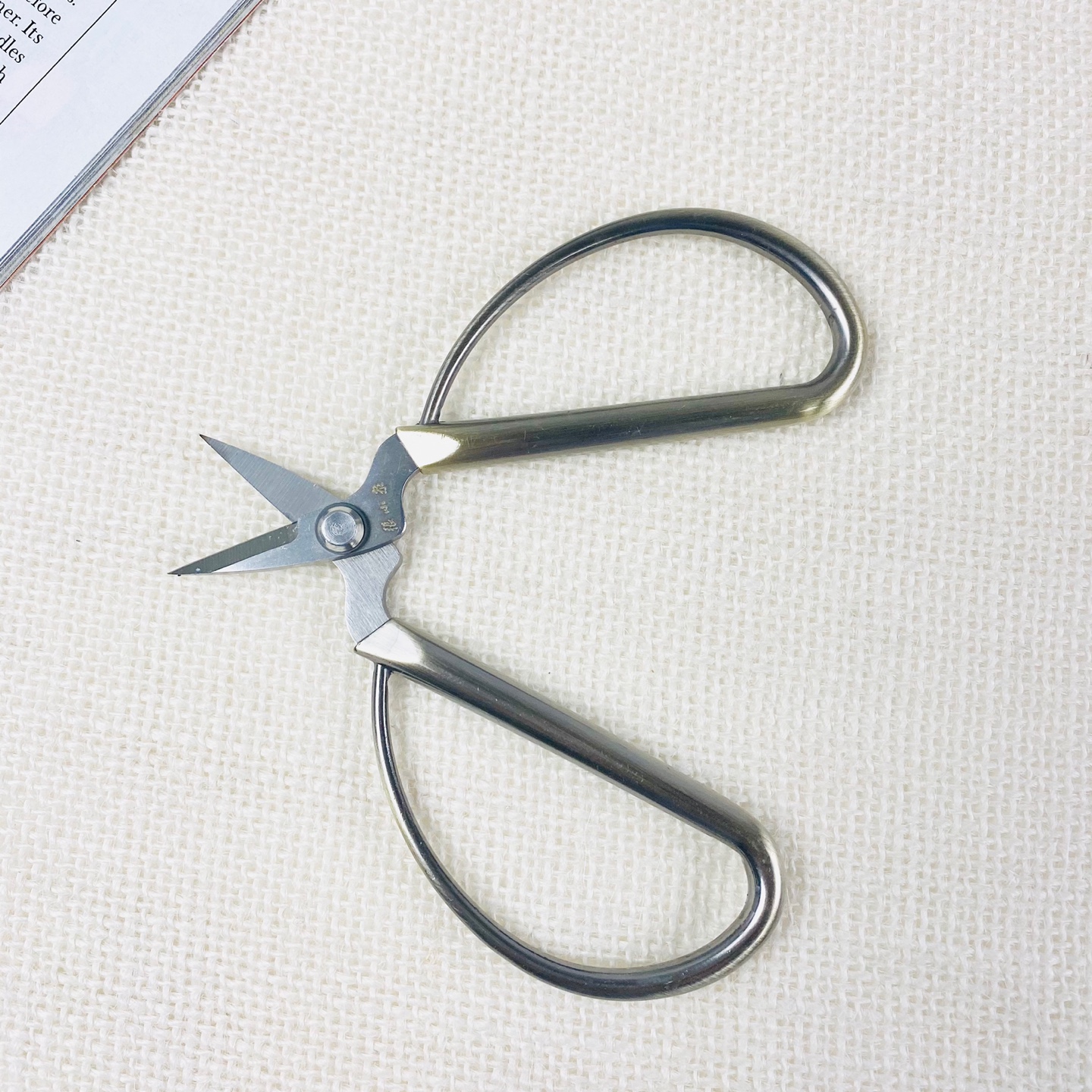 NEW) 11cm 엔틱메탈 퀼트가위 자수가위 - 상세 이미지 2