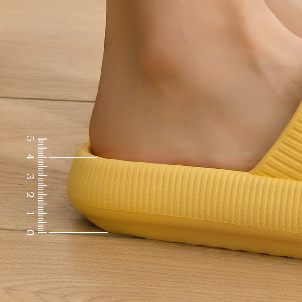 층간소음방지 실내화 쿠션  슬리퍼 거실화 거실 사무실 회사 무소음 신발 실내용 거실용 - 상세 이미지 2