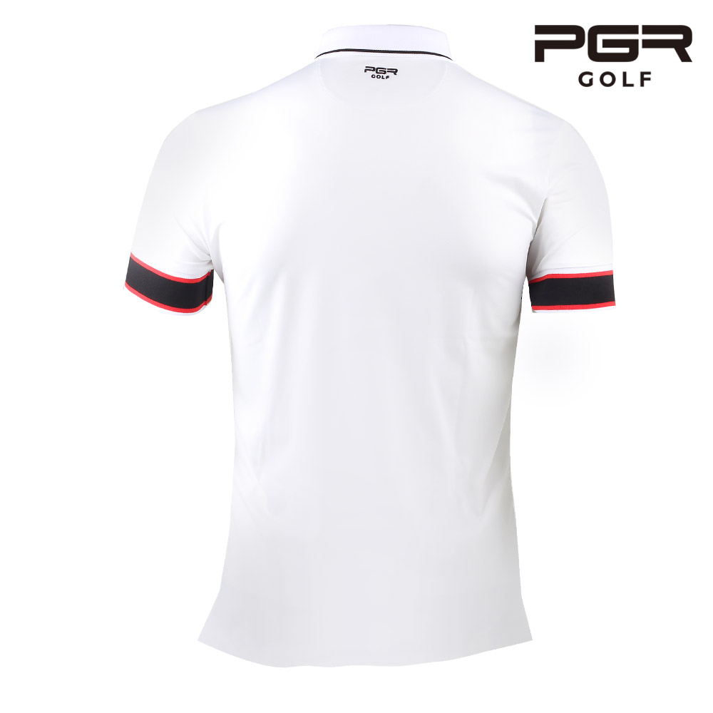 pgr 골프 gt-3288 남성 골프 반팔 티셔츠 남자 골프웨어 슬리브 포인트 골프복 - 상세 이미지 3
