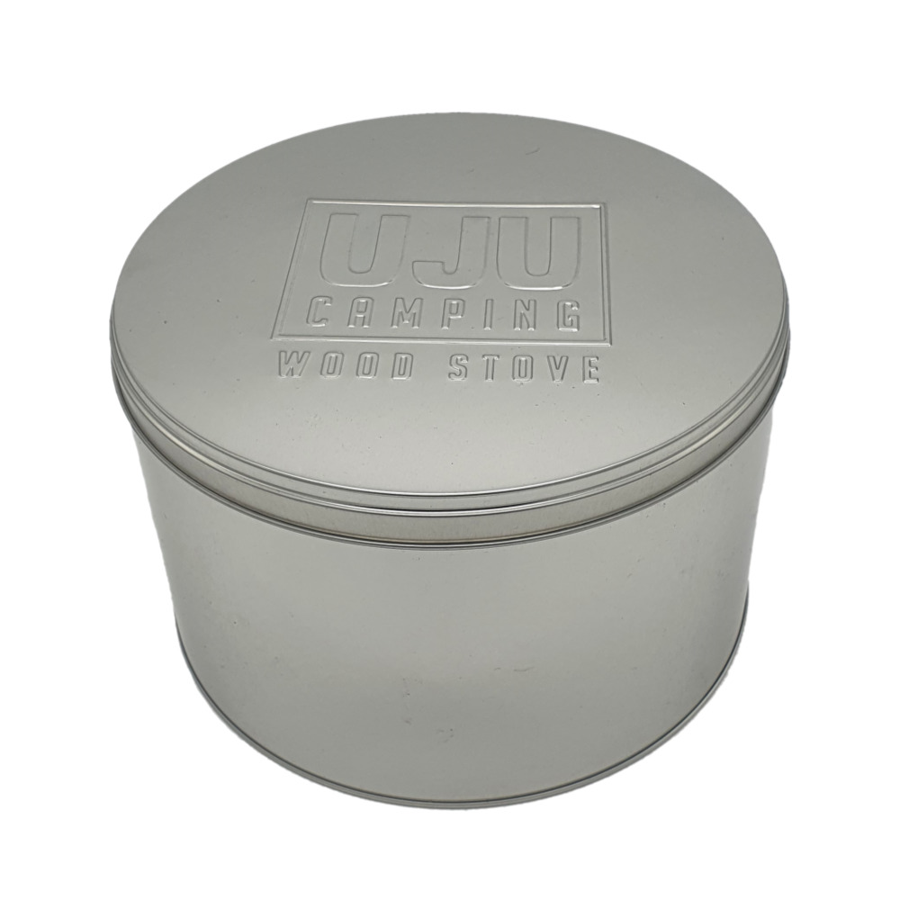 우주캠핑 재받침 케이스 우드스토브 20 전용 철제 하드 틴 케이스 재받침대