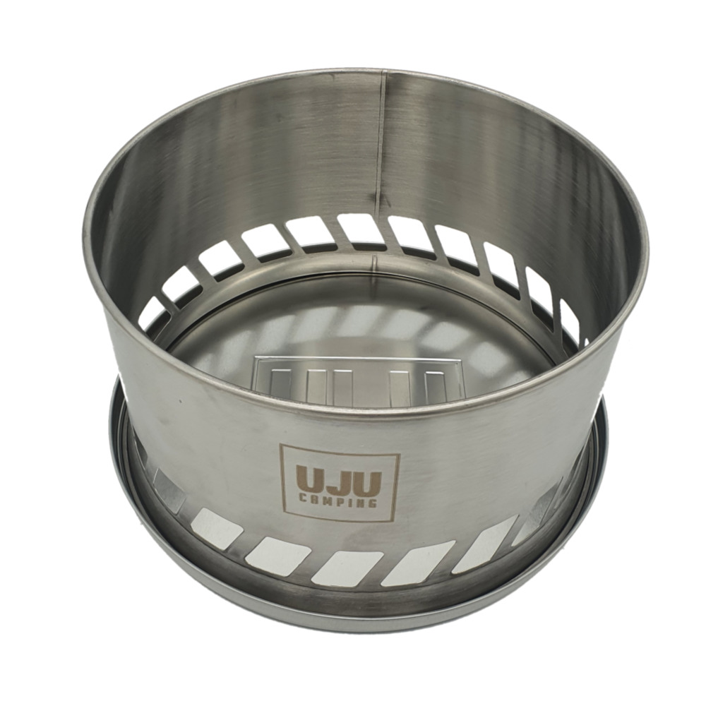 우주캠핑 재받침 케이스 우드스토브 20 전용 철제 하드 틴 케이스 재받침대