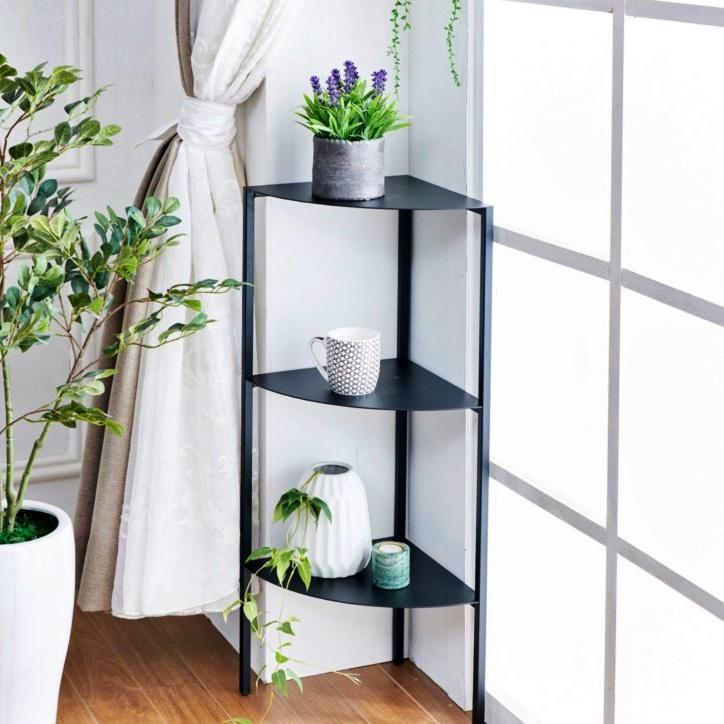 철제 스틸 화분 테이블 얇은 진열대 받침대 침대 보조 책상 정리대 선반 소파 사이드테이블