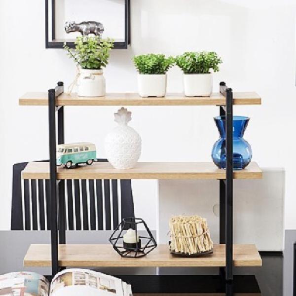 원목 화분 테이블 우드 화병 보조 테이블 선반 진열대 받침대 정리대 사이드 거실 벽 책상