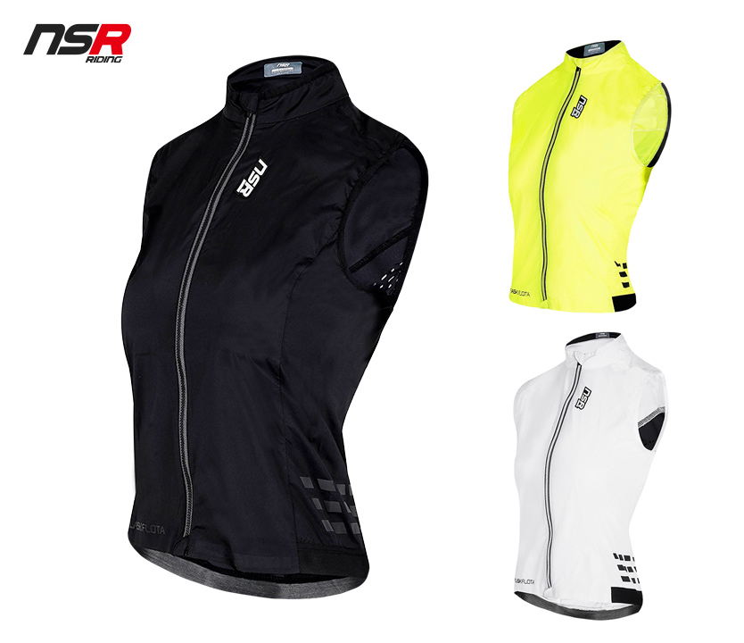 NSR 플래시 플로타 방풍 조끼 질렛 바람막이 여성