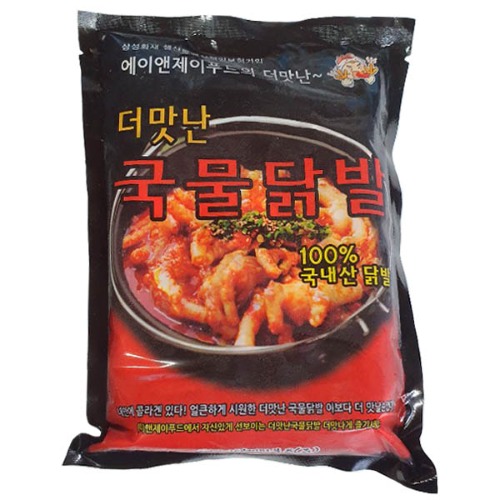 [에이엔제이] 더맛난 국물닭발/800g : 푸 드 왕