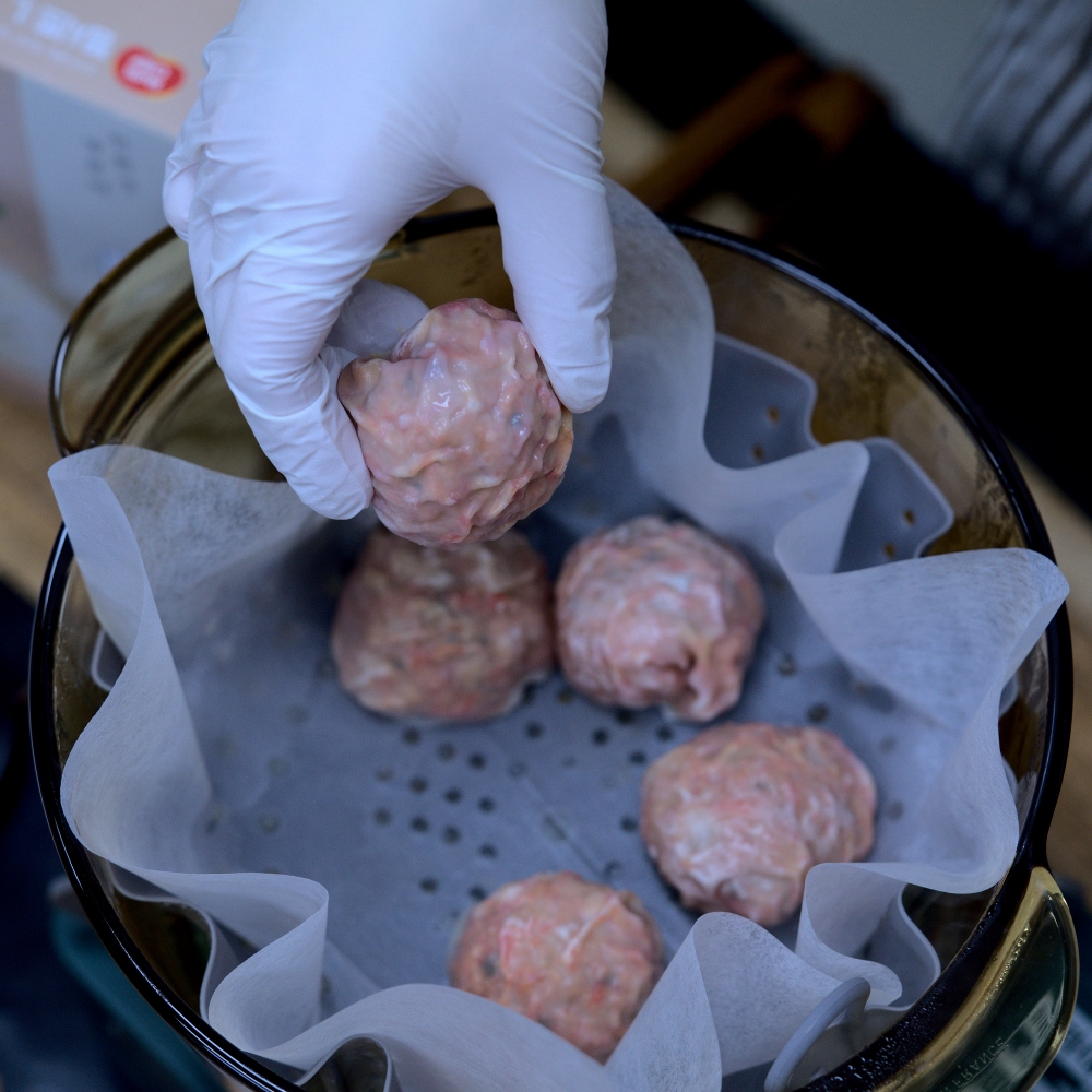 찜시트 소형 40매X2팩 찜기받침대 찜기판 찜기깔개 찜판 찜망 면보 - 상세 이미지 4