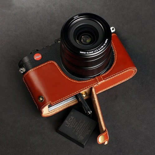 라이카 Leica X typ113 카메라 가죽 보호 케이스 - 상세 이미지 3