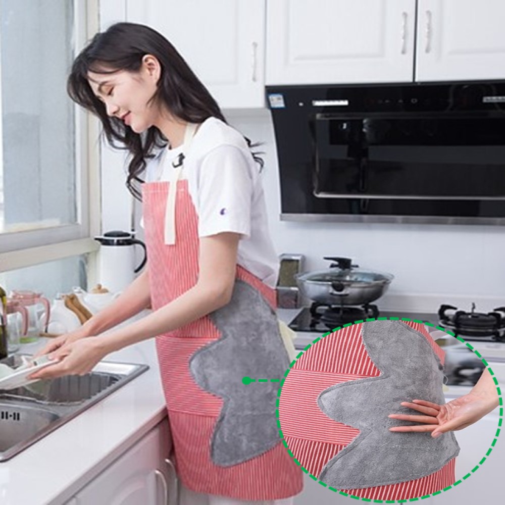 손닦는 짧은 앞치마 애견 미용앞치마 어린이집선생님앞치마 목공 유치원 교사 제과제빵