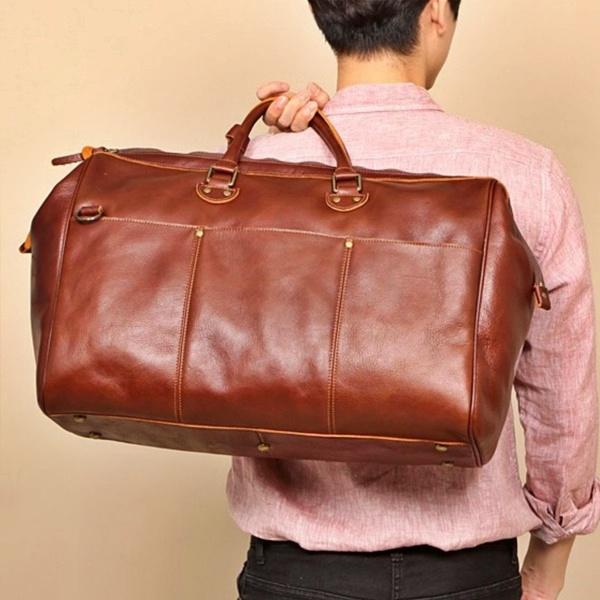 보스턴 백 여자 남자 여행용 가방 가죽 사각 소형 여행가방 1박 2일 가벼운 대형 더플