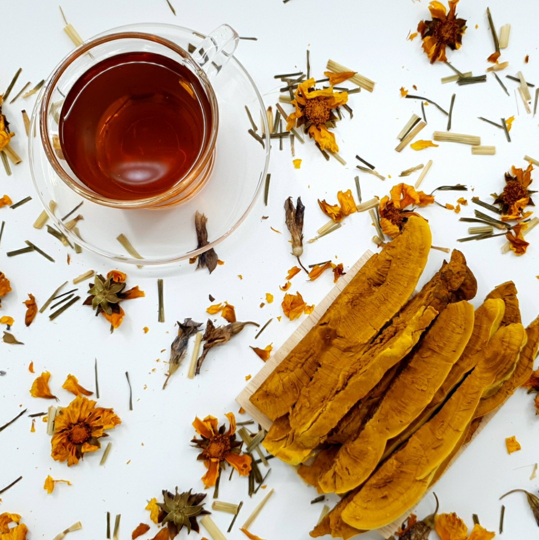 코스모스길 옆 상황버섯 스토어 로고