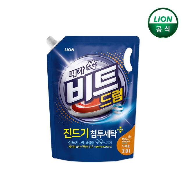 비트 액체 2L 드럼 파우치 / 세탁세제, 액체세제 - 상품 이미지