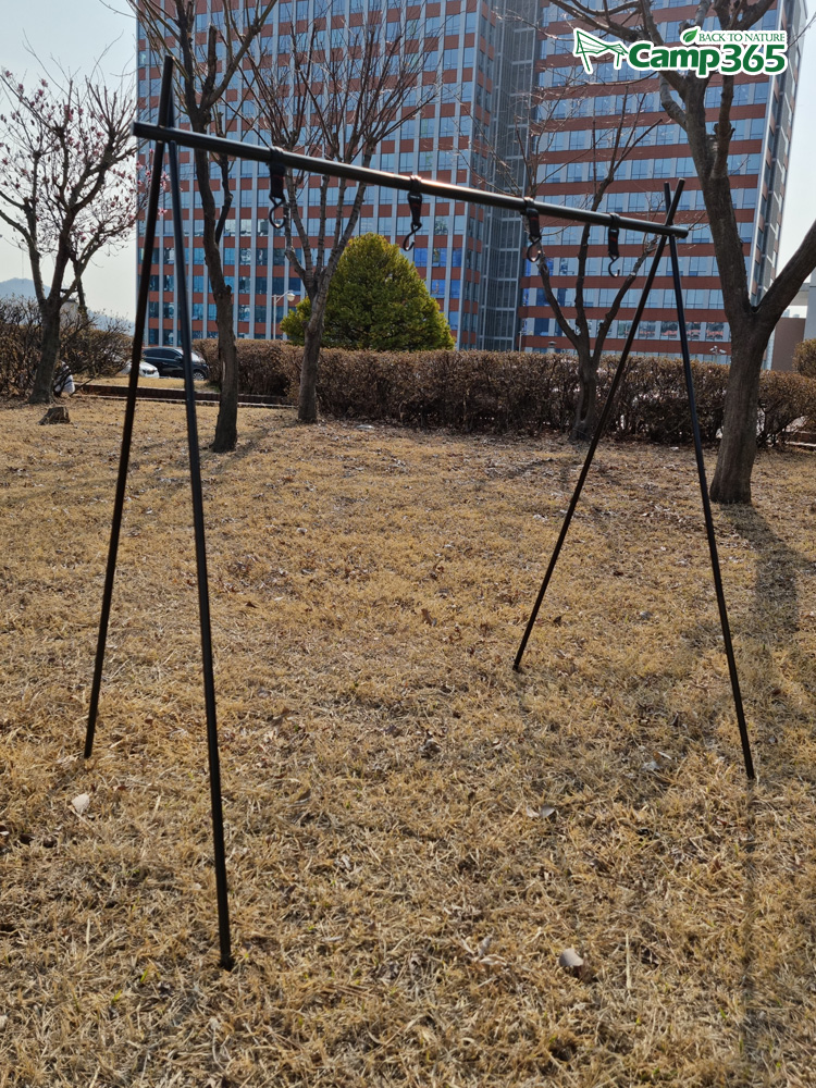 캠프365 경량 캠핑 인디언 행어 / 캠핑 행거 수납대 옷걸이 정리 캠핑용품 초경량