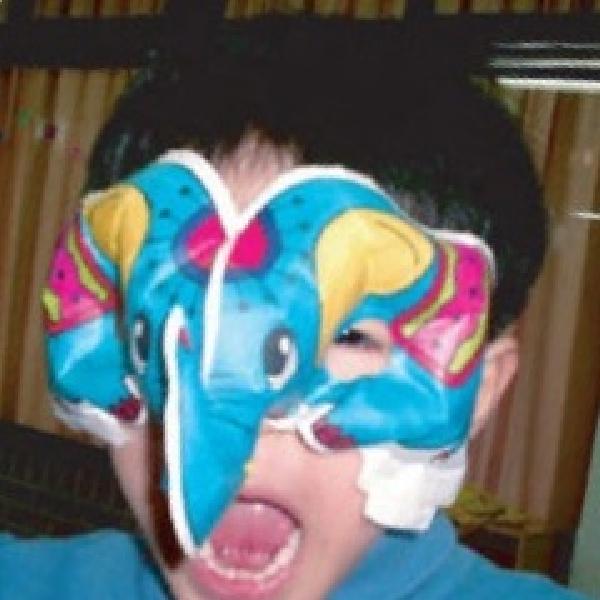 3D 호랑이 마스크 1P 디자인 칼라 컬러 무늬 색깔 프린트 캐릭터 이쁜 예쁜 컬러룬