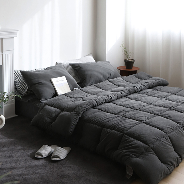 감성코튼 피그먼트 순면 워싱 차렵이불 12컬러