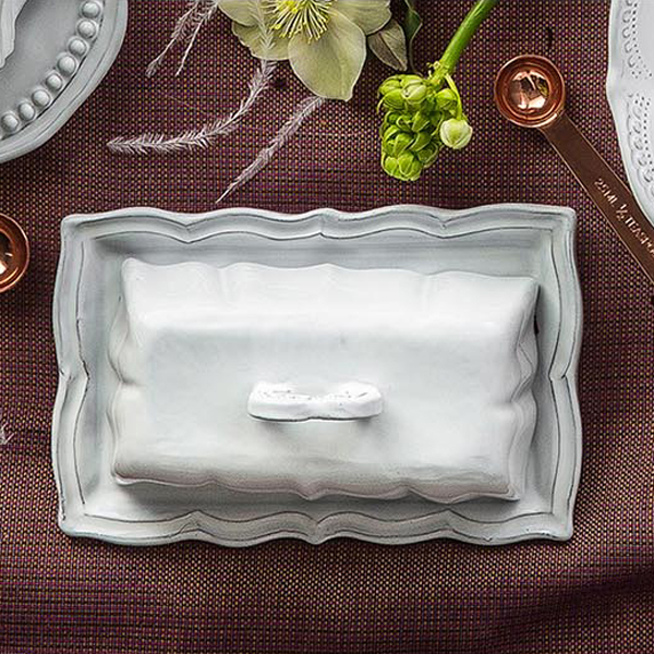 이태리 VBC까사 인칸토 빈티지 수입 접시 / 버터디쉬 18cm, 바로크 +리드 - 상세 이미지 2