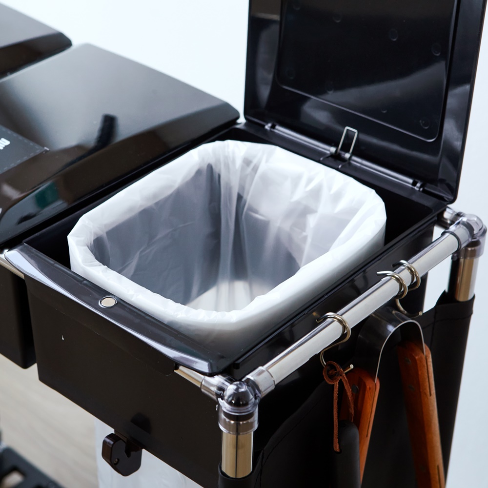 재활용분리수거함 대용량 쓰레기 가정용 분리수거함 3단 분리수거트롤리