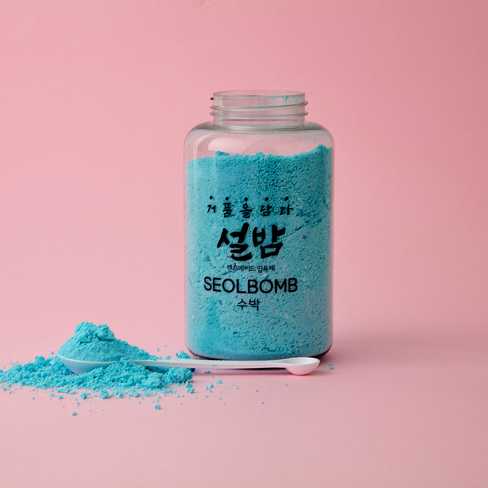 설밤 수박향 파우더입욕제 거품입욕제 버블파우더 320g