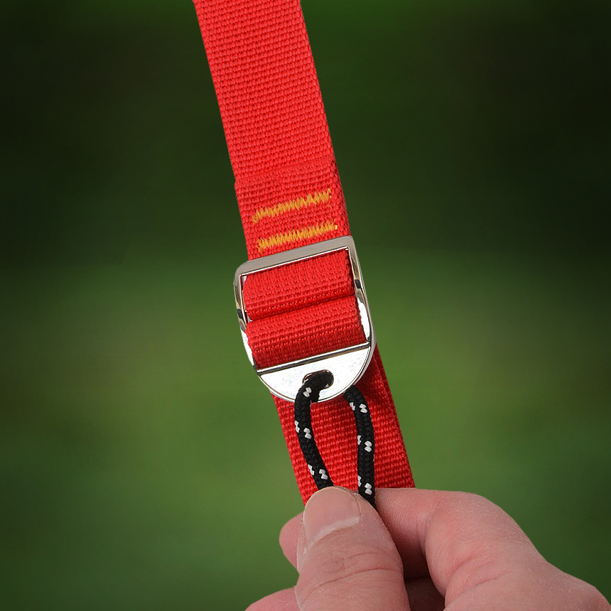 준토 타프 웨빙 스트랩 스트링 레드4.3m - 상품 이미지