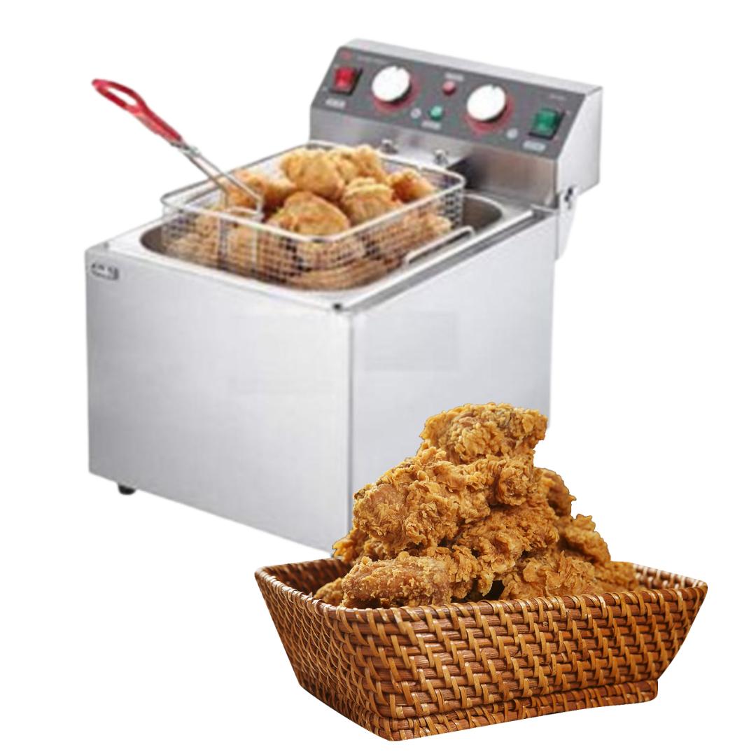 업소용전기튀김기 치킨 통닭 닭 돈까스 대형튀김기 올인원