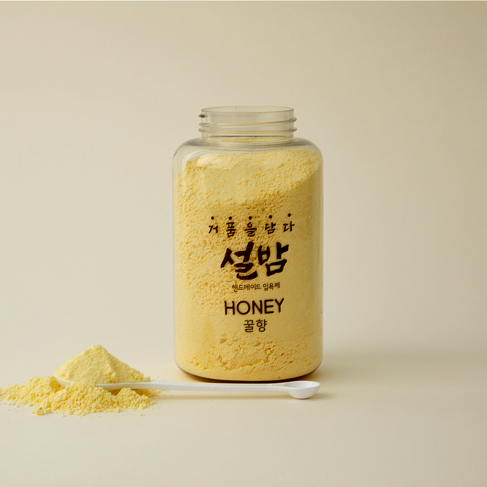 설밤 꿀향 파우더입욕제 거품입욕제 버블파우더 320g