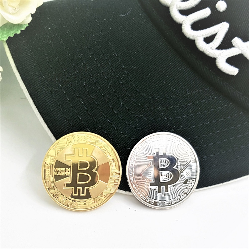 비트코인 골프 볼마커 자석 골프 볼마크 티마커 제품 이미지