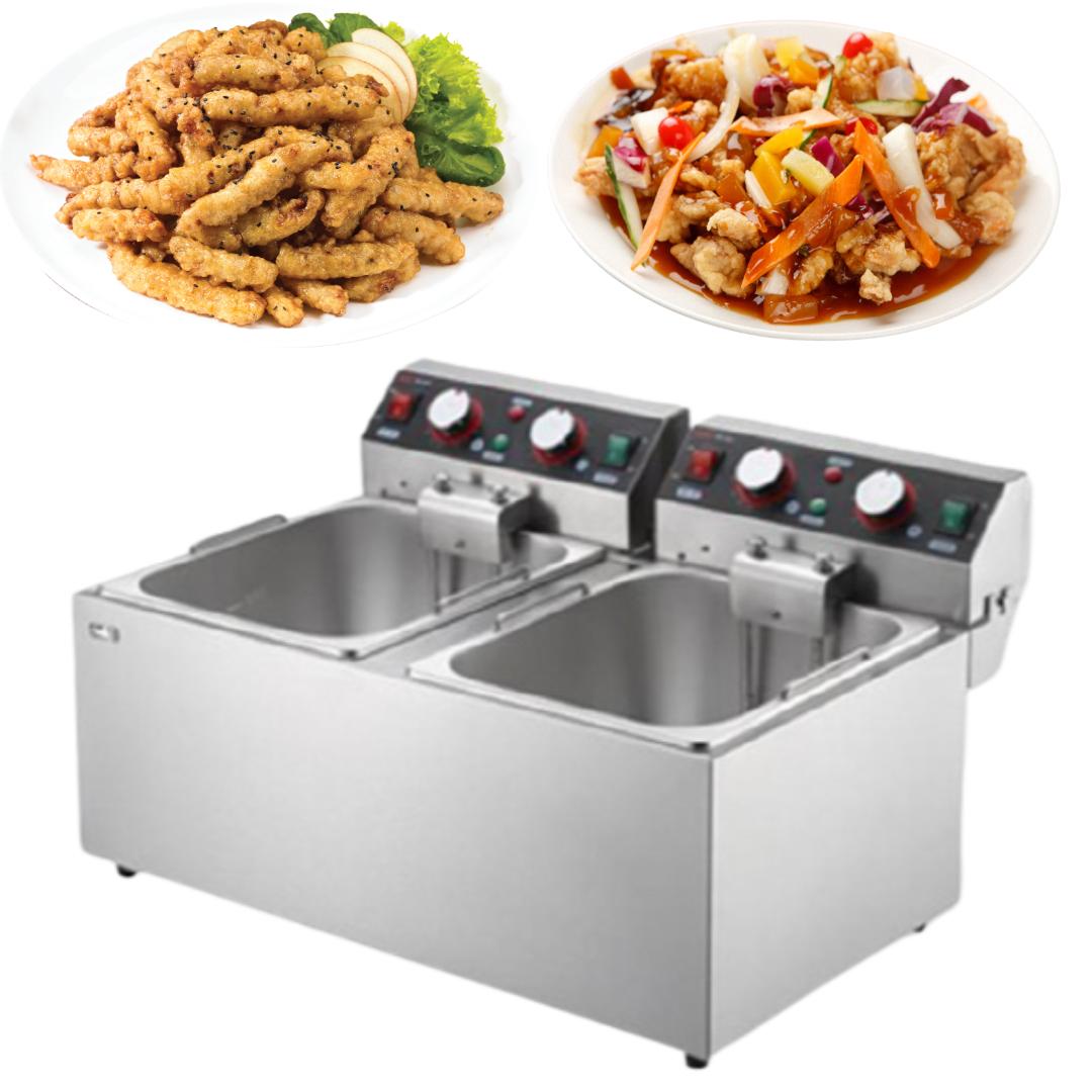 업소용 전기튀김기 닭 치킨 돈까스 대형튀김기