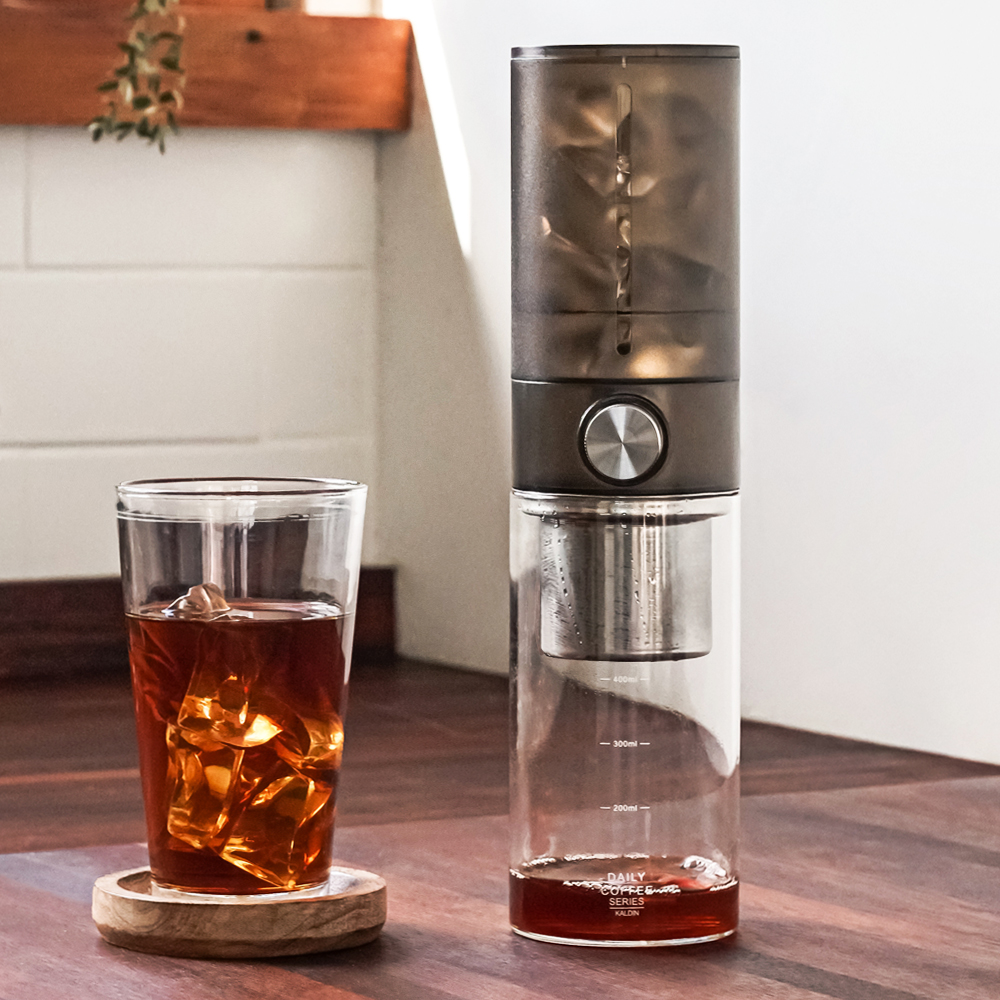 칼딘 데일리 가정용 더치커피 메이커 기구 400ml 올인원 콜드브루 메이커