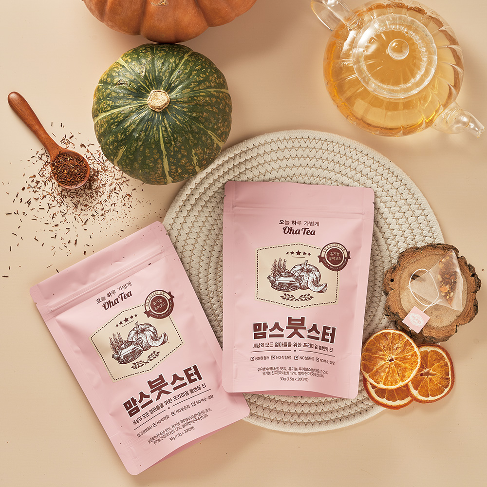 프리미엄 맘스붓스터 임산부차 루이보스티 출산선물 임산부선물 임신축하선물 생분해필터 - 상세 이미지 2