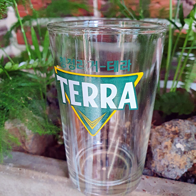 테라 맥주잔 청정라거 태라 소맥잔 테슬라 컵 TERRA 업소용 : 다이츠