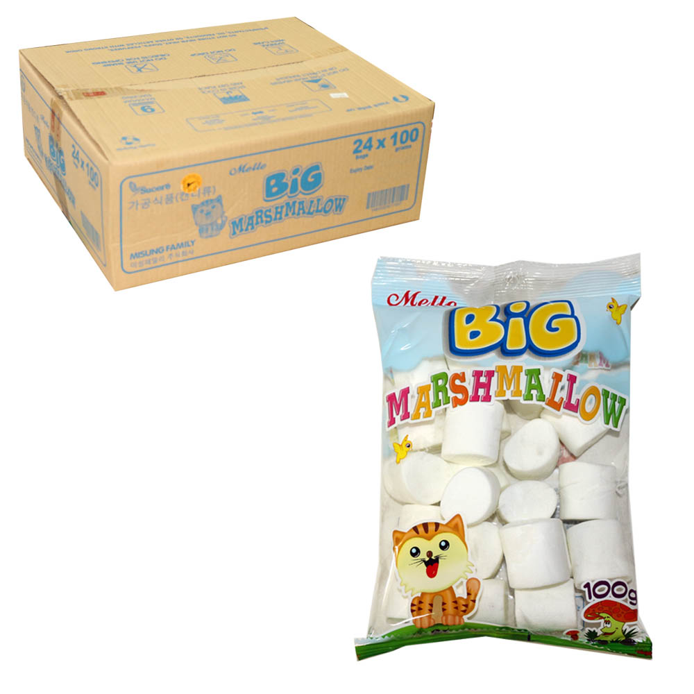 멜로 머쉬멜로우 BIG 100g 24개 : 주식회사 세븐스타몰