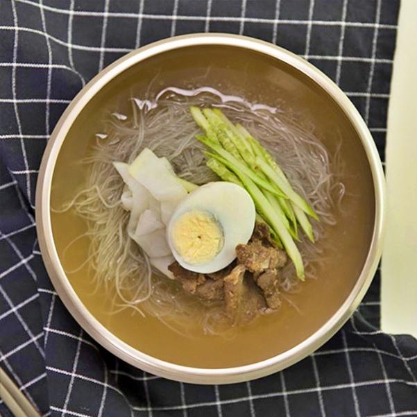 방짜 유기 냉면기 유기냉면그릇 떡국 칼국수 만두국 한정식 놋 그릇 구리 주석 동 전통 - 상품 이미지