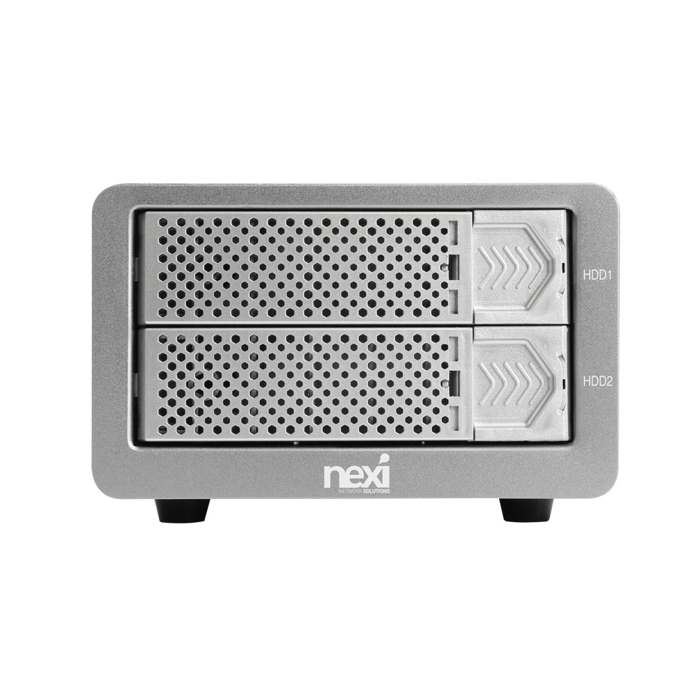 넥시 DAS 외장 케이스 HDD SSD USB 3.1 2베이 - 상세 이미지 5