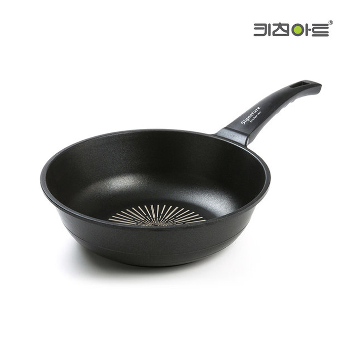 키친아트 인덕션 시그니쳐 넌스틱 코팅 IH 궁중팬 웍 26cm