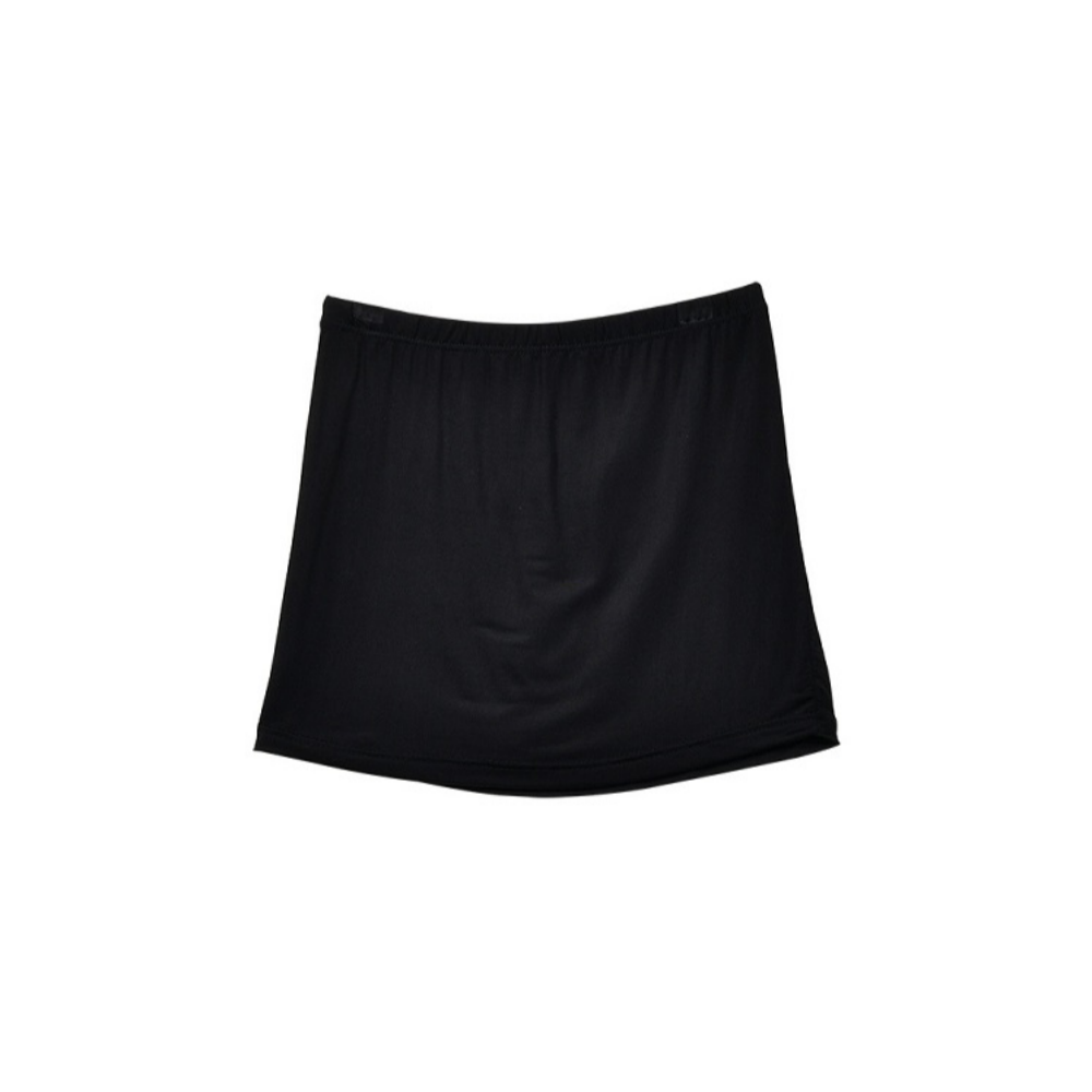 Y존속치마 인견 Y존커버 와이존 국내생산 속치마바지 허벅지쓸림 정전기방지속치마 흰색 검정 - 상세 이미지 3