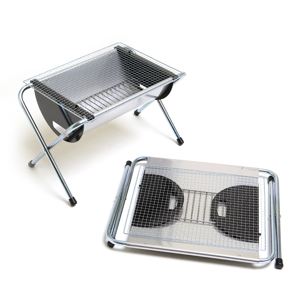 밥캠핑 엑스그릴 접이식 화로대 불멍 장작 숯불 바베큐그릴