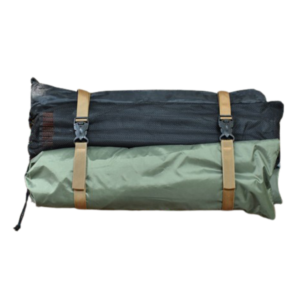 스타트오프 캠핑 웨빙 버클 압축 벨트 침낭 이불 고정 수납 끈 벨크로 스트랩 2개1set