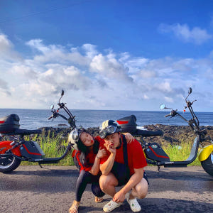 우도 전기차 스쿠터 바이크 오토바이 대여 예약 렌트 제주도 우도 여행 가... 솔직 후기 | 실사용자 리뷰 분석 - 상품 이미지 3