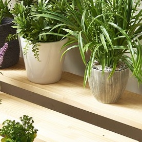 화분 테이블 벽 소파사이드 원목 우드 정리대 진열대 받침대 선반 소파 화병 보조 거실