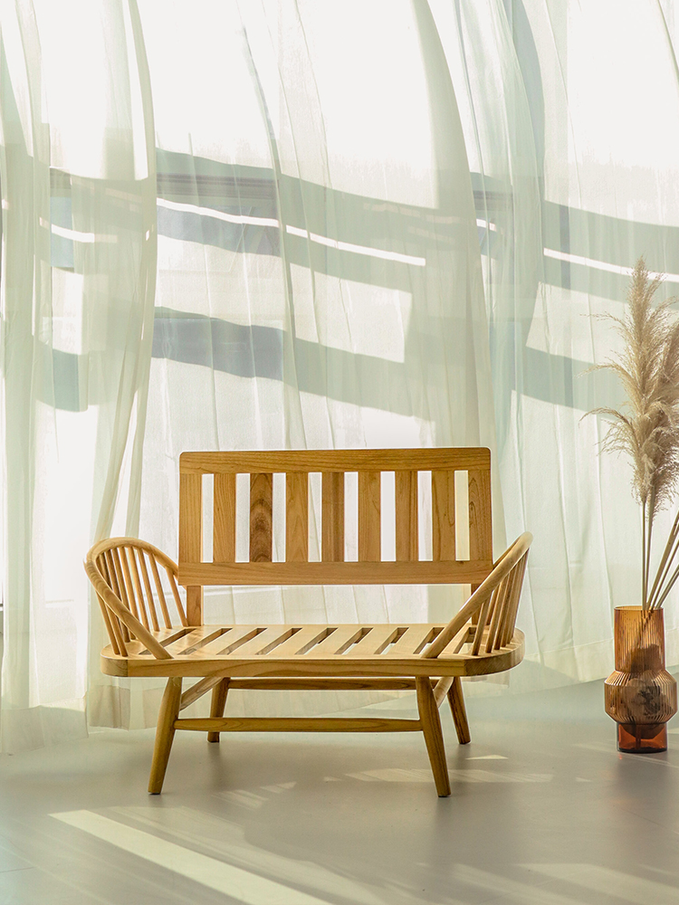 01 폴란드수입원단 1인용원목소파(국내제작)