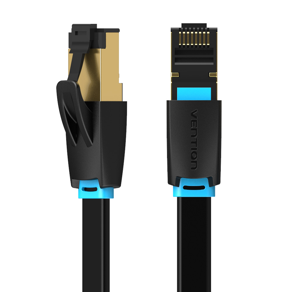 벤션 40Gbps CAT8 칼국수형 인터넷 초고속 랜선 랜케이블 IKC 5m, 1개 - 상세 이미지 4