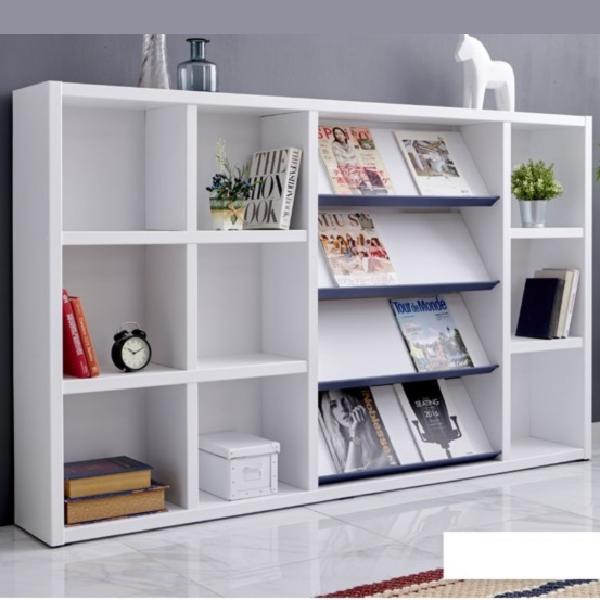 거실 벽 책장 전면책장 2000 화이트 책장 만화책 공간분리 북카페 가로형 진열 가벽 선반장