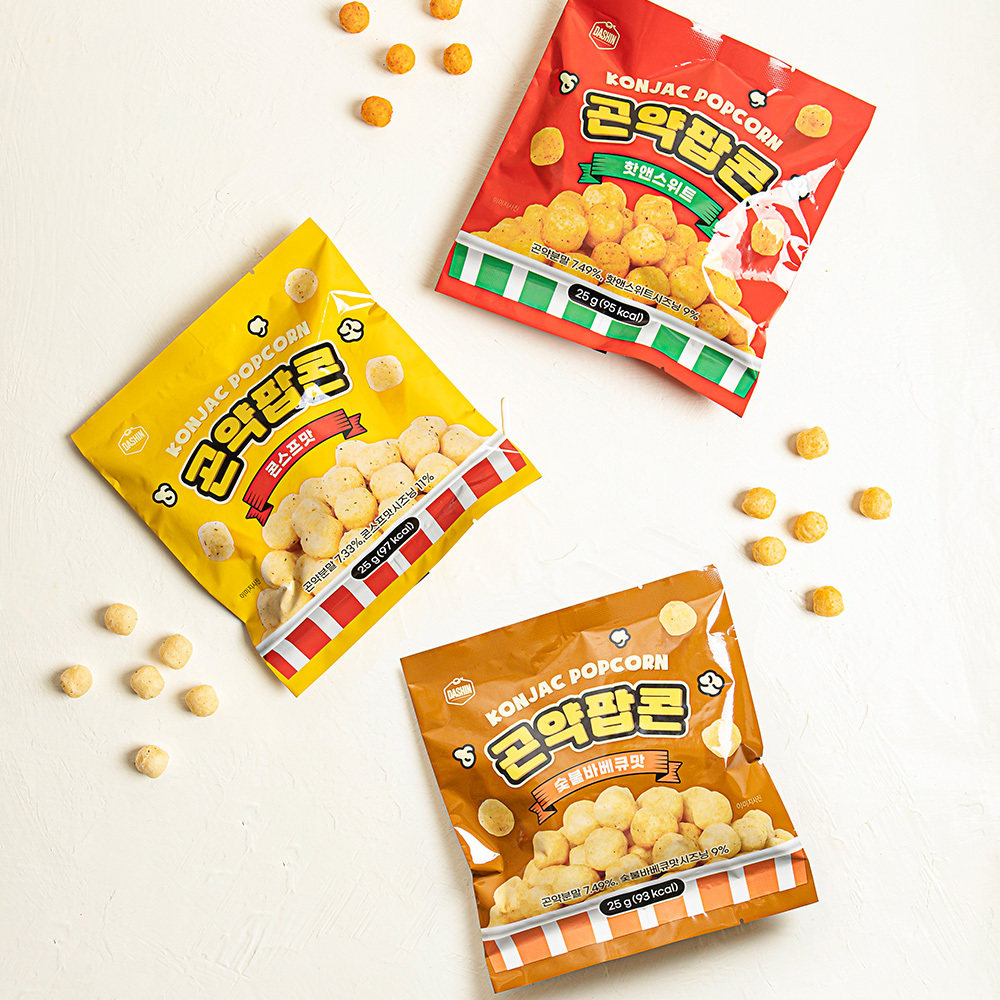 곤약팝콘 저당 스낵 저지방 스낵 스낵 고르는법 맛있게 즐기는 꿀팁