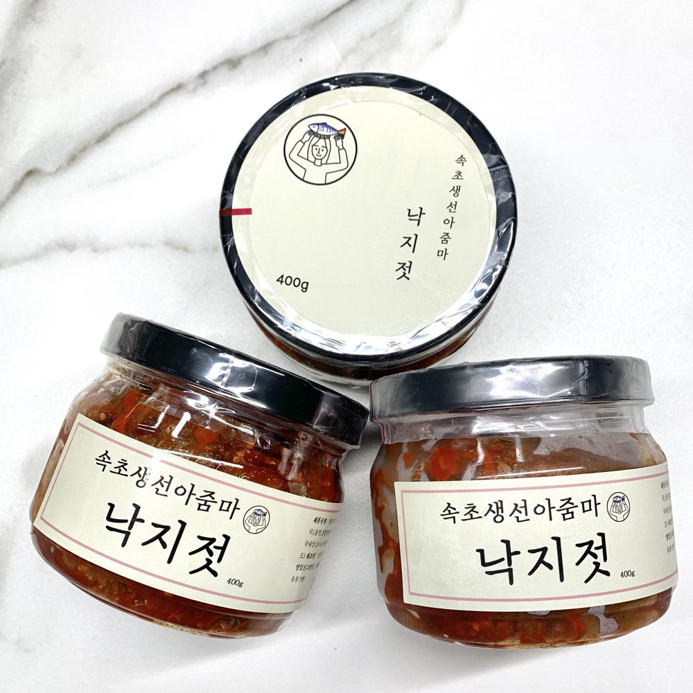 강원도 속초젓갈 중앙 시장 낙지젓갈 400g 저염 양념 반찬 강경 비빔 젓 - 상세 이미지 2