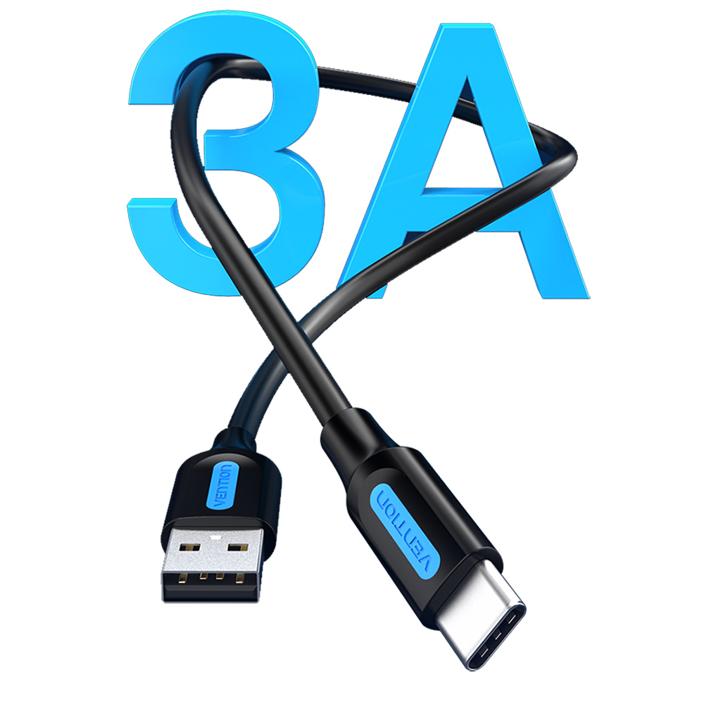 벤션 C타입 USB C to A 고속충전케이블 COK 0.5m, 1개 - 상세 이미지 3